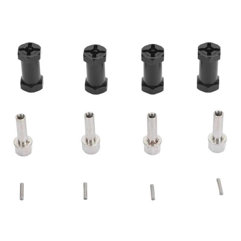4 Pcs RC Hex Hub 12mm Diameter 25mm Length Enhance
