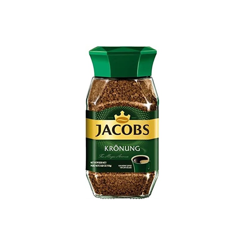 Jacobs Kronung Instant Coffee 100 Gram / 3.52 Ounce (Pack