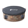 Exokugo Outdoor Built In Stone Firepit Covers Round,60-64 Inch Round