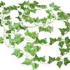 YAHUAA 12 Pack 85 Feet Fake Ivy Leaves Artificial Ivy