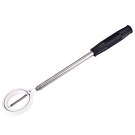 tooloflife Portable Retractable Scoop Telescopic Golf Ball Retriever Pick Up Steel Saver Shaft Tool Automatic Locking Scoop