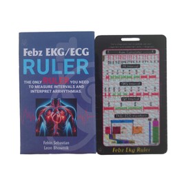 Febz EKG/ECG Ruler for Measuring intervals
