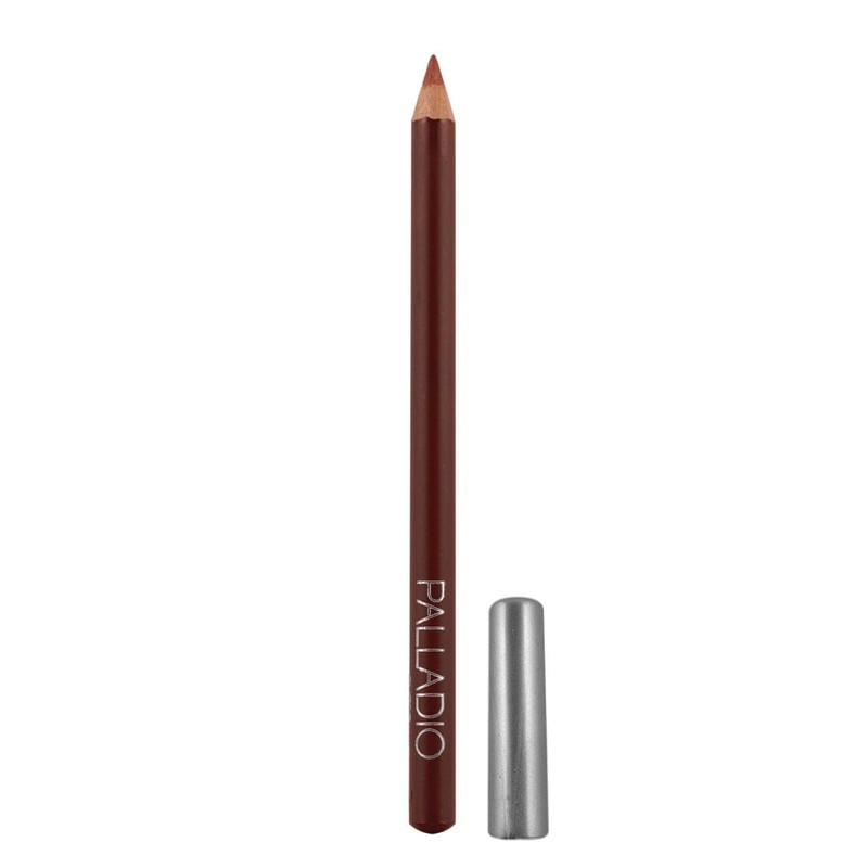 Palladio Lápiz delineador de labios, de madera, firme pero suave,