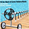 SNOKAY 8 Pcs Pool Solar Cover Reel Attachment Kit -
