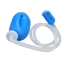 Male Urinal Urine Bottle, Male Urine Bottles Spill Proof Bottle Reusable 2000ml Thicken Long Tube Portable Urinal with Lid for Elderly Patient Urine Collector Container Pee Bottle