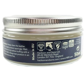 Ulens Shoe Care Products Leather Cream 100 Neutral (Colorless) 1.7 fl oz (50 ml), 100 neutral (colorless)