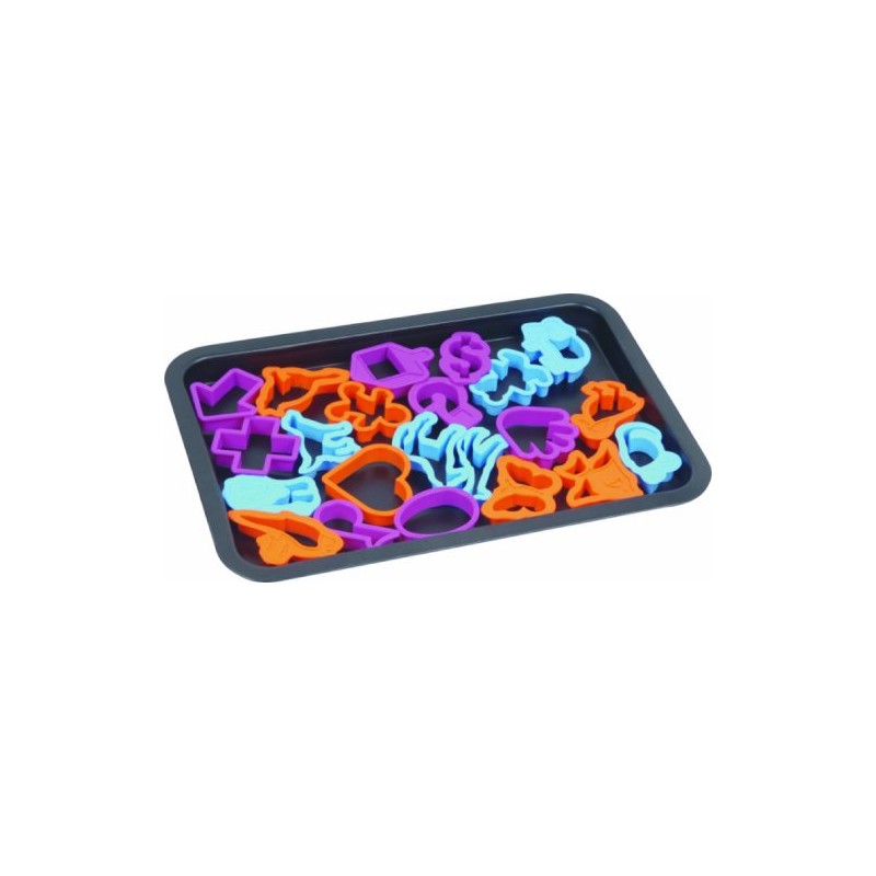 HDS Trading Cookie Sheet w/ 22 Piece Cookie Cutter Set