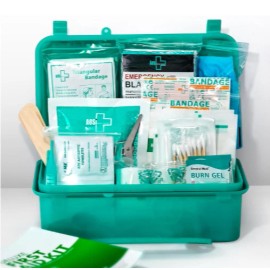 150 Pcs First Aid Kit Hardcase Box Premium Medical Supplies Home Car Travel Use