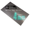4mm Aluminium plate sheet - (150mm x 250mm)