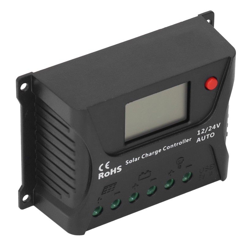 Solar Charge Controller PWM Discharge Control LED Display with USB