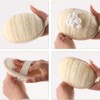 Pack of 2 Natural Loofah Sponge, Exfoliating Loofah Sponge, Natural