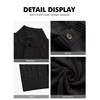 YOPP Mens Long Sleeve Stand Collar Cardigan Sweaters Button Down