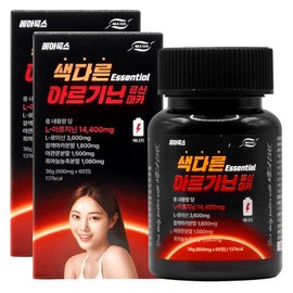 Mealux Unique Arginine Leucine Maca Essential 14400mg 36g, 60 tablets, 2 units / 메아룩스 색다른 아르기닌 류신 마카 Essential 14400mg 36g, 60정, 2개