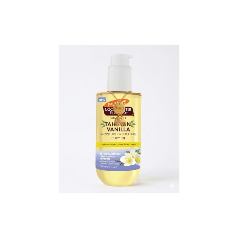Cocoa Butter Formula with Vitamin E, Moisture Drenching Body Oil,
