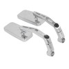 Rear View Side Mirrors Rotatable Bending Bar Retro Rugged High
