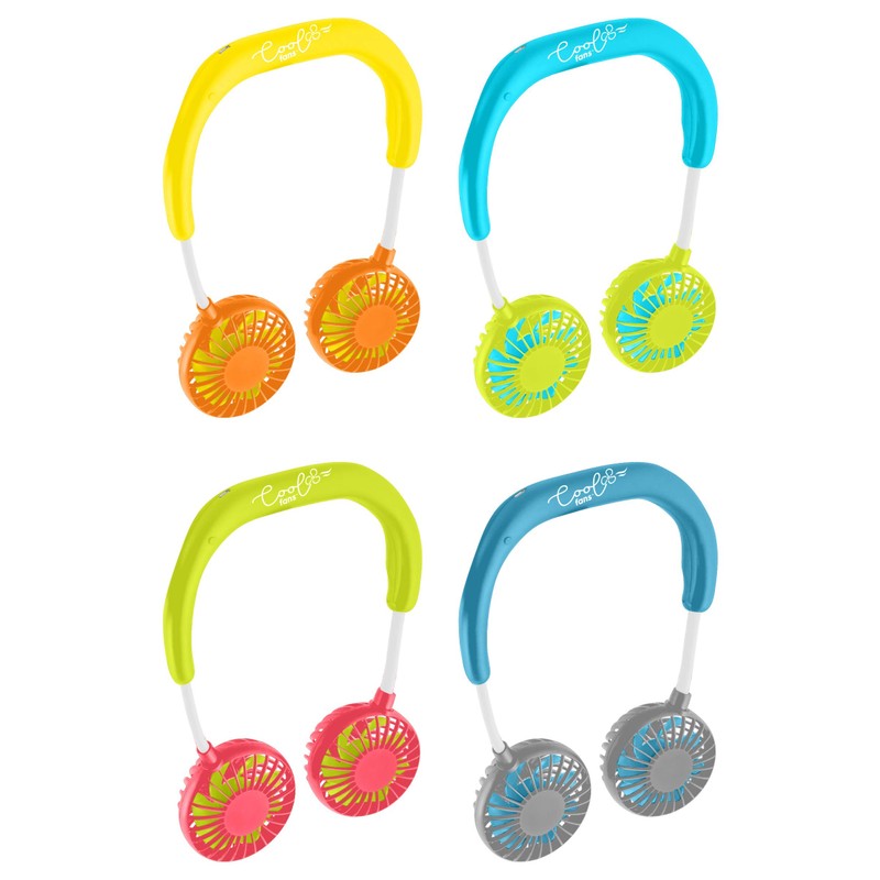 BANZAI Cool Fans Wearables - Colors May Vary