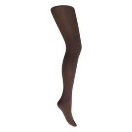 MYSASI Women's 100 Denier Thick Opaque Coloured Fashion Tights (XL, Brown)