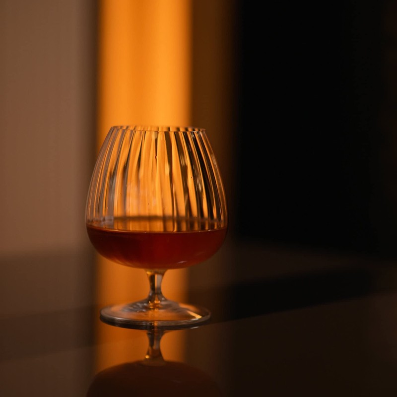 Luigi Bormioli Optica 10.2 oz. Cognac/Brandy,Set of 4