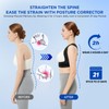 Vicorrect Posture Corrector for Women and Men: Adjustable Upper Back