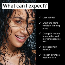 évolis REVERSE Conditioner - Stimulating Conditioner for Weak, Thinning Hair - Fortifying Keratin Protein Conditioner for Hair Growth - Color-Safe Sulfate Free Conditioner (2.0 Fl Oz)