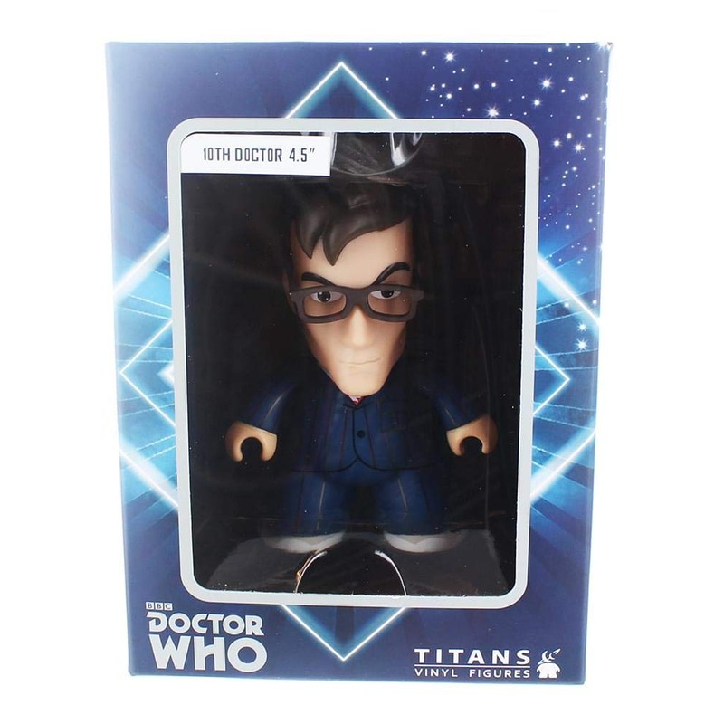 DOCTOR WHO Titan Vinyl Figure- 10th Doctor (4.5")