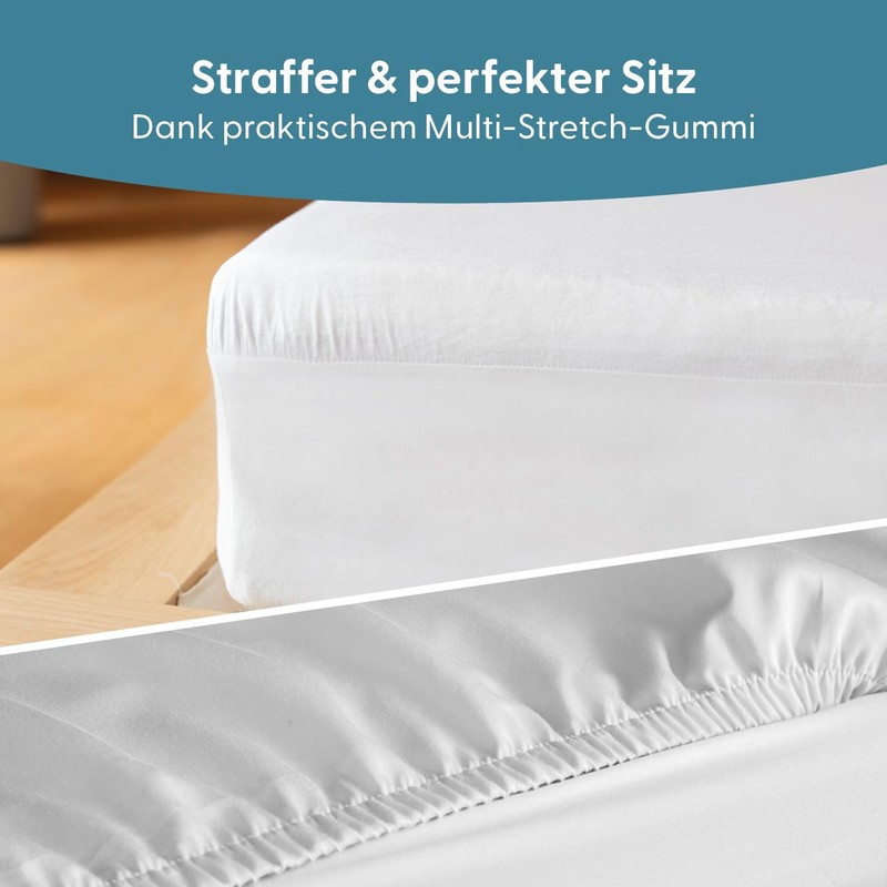 JONA SLEEP Mattress Protector (80-90 x 200 cm) Premium Moisture