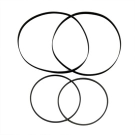 Zahara Pack of 4 Belts Dual Deck Cassette Player Replacement for Sony TC-WE435/TC-WE475/TC-WE635/ TC-WE775/TC-WE425/TCWE435/TCWE635/TCWE425/TCWE475/TCWE675