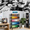 IRONWALLS 3D Printer Filament Rack with Wheel, 5 Tier, 51"