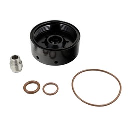 iFJF 1R-0750 Fuel Filter Aluminum Refit Head Replacement for Duramax 6.6L 2001-2016 Chevy Silverado/GMC Sierra 2500 3500 Catepillar Fuel Filter LB7/LLY/LBZ/LMM/LML Diesel Engine