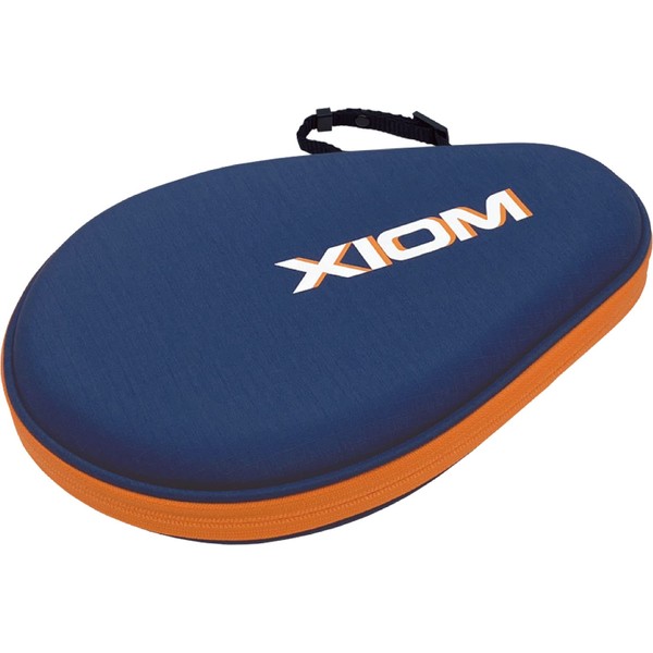 XIOM Racket Case, Obre, Hard Full Case, Navy x Orange