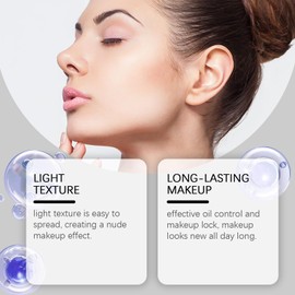 Serentia Elixir Cream Flawless Radiant Skin Instantly, Serenita Elixir BB Cream Korean, Weightless Air Dry CC Creams, Waterproof Oil Control Moisturizing Concealer (Ivory)