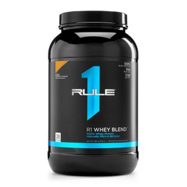 Rule 1 Proteins R1 Whey Blend, 28 Servings, Lightly Salted Caramel