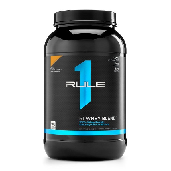 Rule 1 Proteins R1 Whey Blend, 28 Servings, Lightly Salted