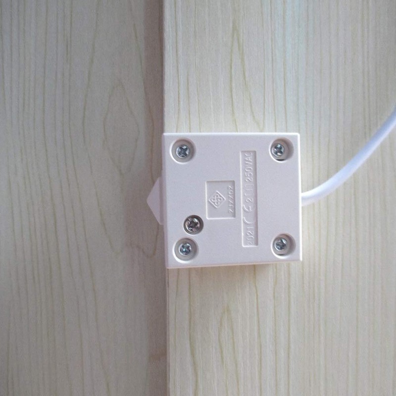 Cabinet Light Switch, 2pcs Normally Closed Push to Break Switch