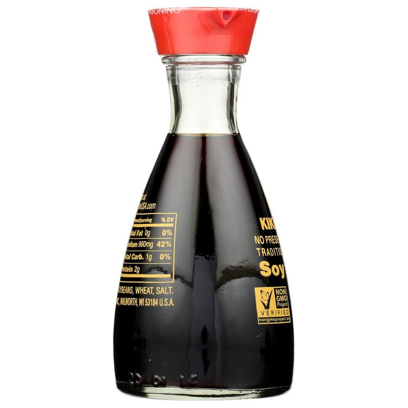 Kikkoman Soy Sauce 5 OZ (Pack of 2)