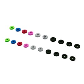 QIXIAMO 20Pcs Aim Assist Rings Motion Control Rings for PS Portal Auxiliary Sponge Rings Precisions Rings, 19mm