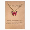 Unbranded Butterfly Necklace Pendant For Women Girls GIFT Make A