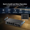 MokerLink 4 Port 2.5G Ethernet Switch with 2x10G SFP+ Slot,
