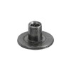 uxcell M4 T-Nuts, 12pcs Carbon Steel Tee Nut Round Base