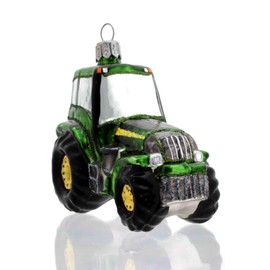 Hamburger Weihnachtskontor - Christmas Tree Decoration - Technique - Tractor Tractor Green