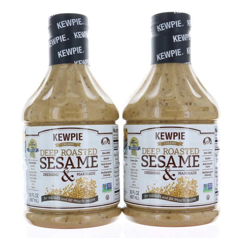 Kewpie Creamy Deep Roasted Sesame Dressing & Marinade, 30 Fluid