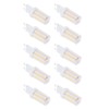 10PCS G9 Base LED Light Bulb 3W 32LED BiPin Bulb