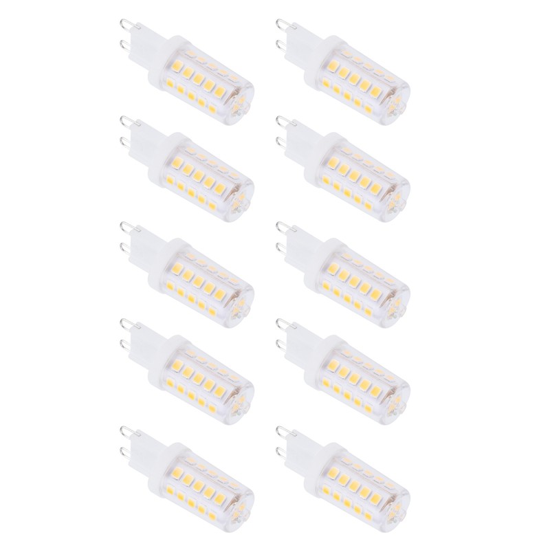10PCS G9 Base LED Light Bulb 3W 32LED BiPin Bulb