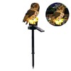 Solar Owl Garden Stake Light for Outdoor Décor – LED