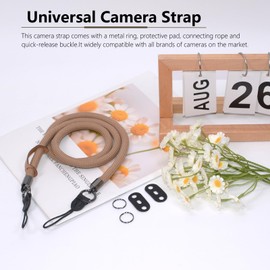 Aisnyho Universal Camera Shoulder Strap,Neck Camera Strap for Mirrorless DSLR SLR Camera,for Fuji X-M5 X100VI XT5 XT50 XT30 XT20 XT1 XT2 XT3 XT4 (Khaki)
