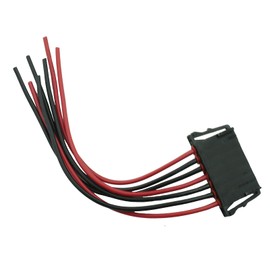 TGGKKPARTS 7Pin Harness Clip Tail Light Wire Plug Harness Pigtail for Mercedes W204 W211 C200 C23 A2115450328