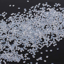 4600Pcs Italian Keratin Glue Granule Pellets Transparent Keration Glue Granule Bead for Hot Fusion Nail/I Tip Hair Extensions
