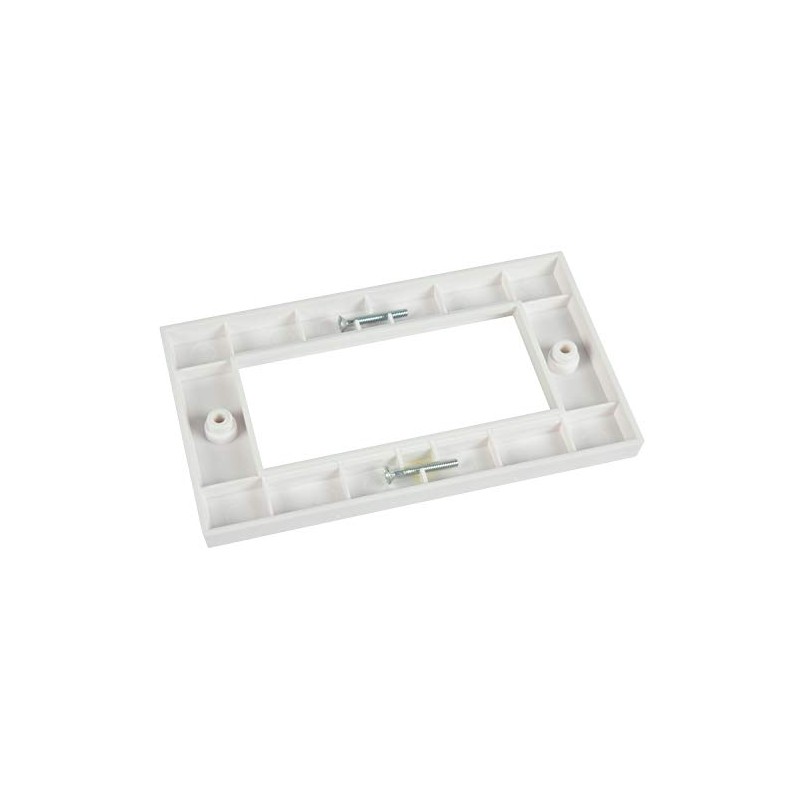 AV:Link | Double Gang Wall Plate Frame for 4 Modules