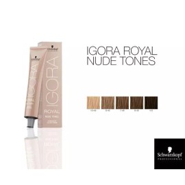 Schwarzkopf Igora Royal Nude Tones 6-46 Dark Blonde Beige Chocolate