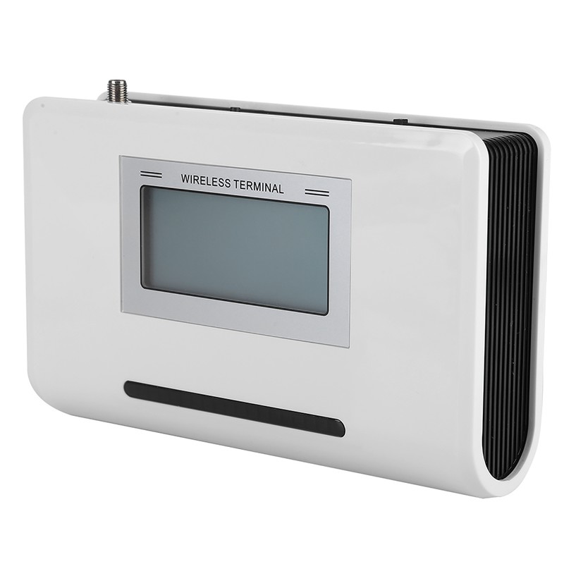 GSM Wireless Terminal Fixed Phone With LCD Connect Alarm